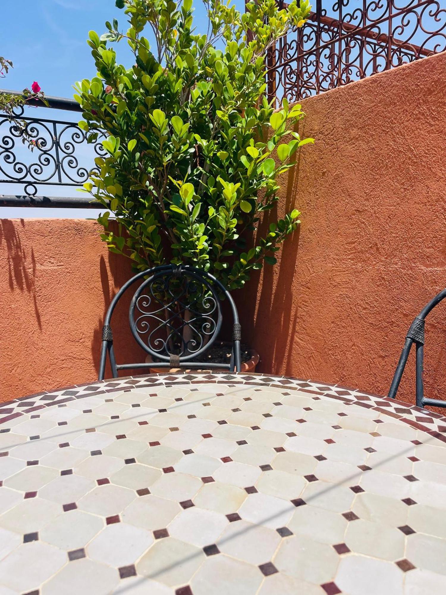 Riad Ms Holidays Terrasse Privatise Marrakech Marrakesh Exterior photo